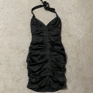 NWT Black halter dress